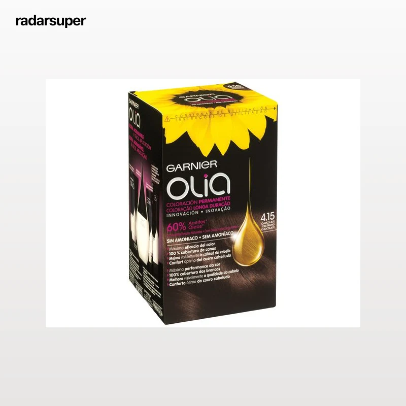 COLORAÇÃO OLIA GARNIER CASTANHO CHOCOLATE 4.15