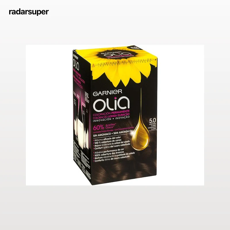COLORAÇÃO OLIA GARNIER CASTANHO CLARO 5.0