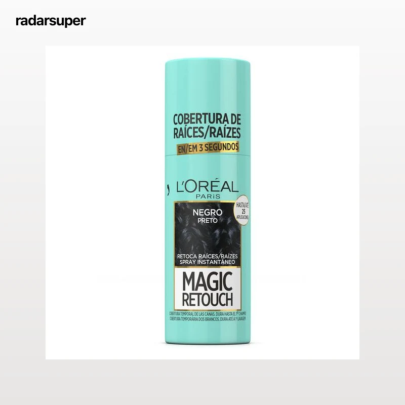 Coloración spray Magic Retouch 75 ml Negro