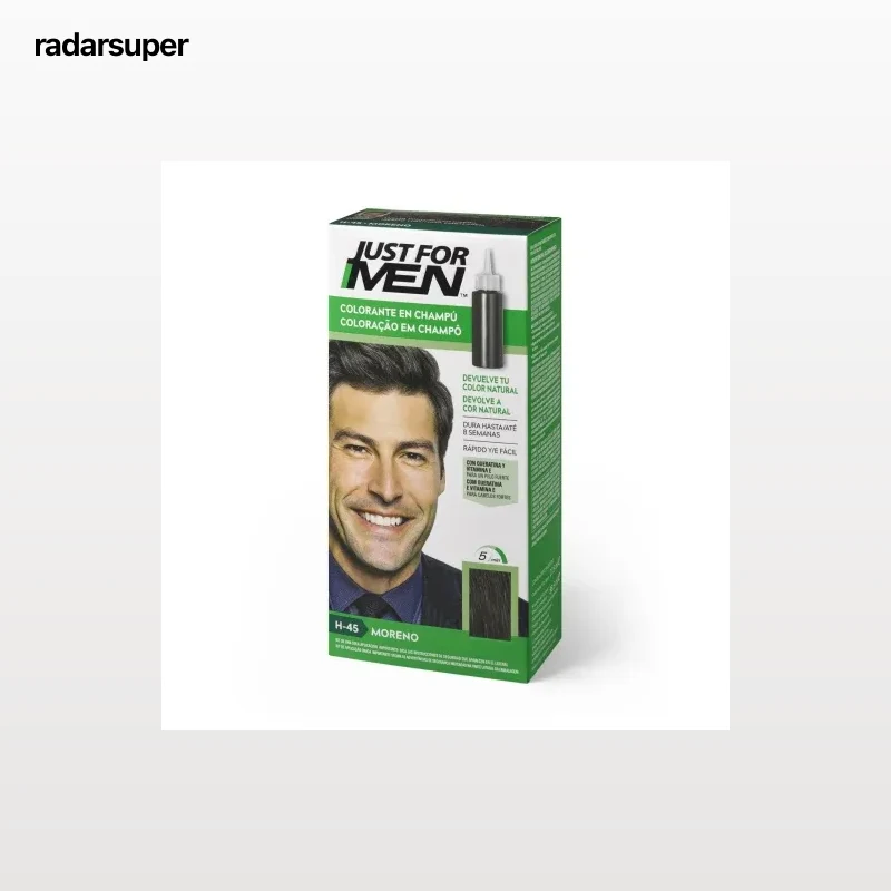 Colorante en champú moreno Just for Men 30 ml.