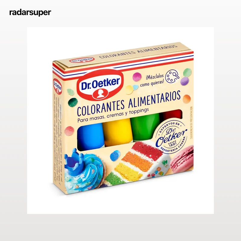 Colorantes alimentarios Dr. Oetker 40 g