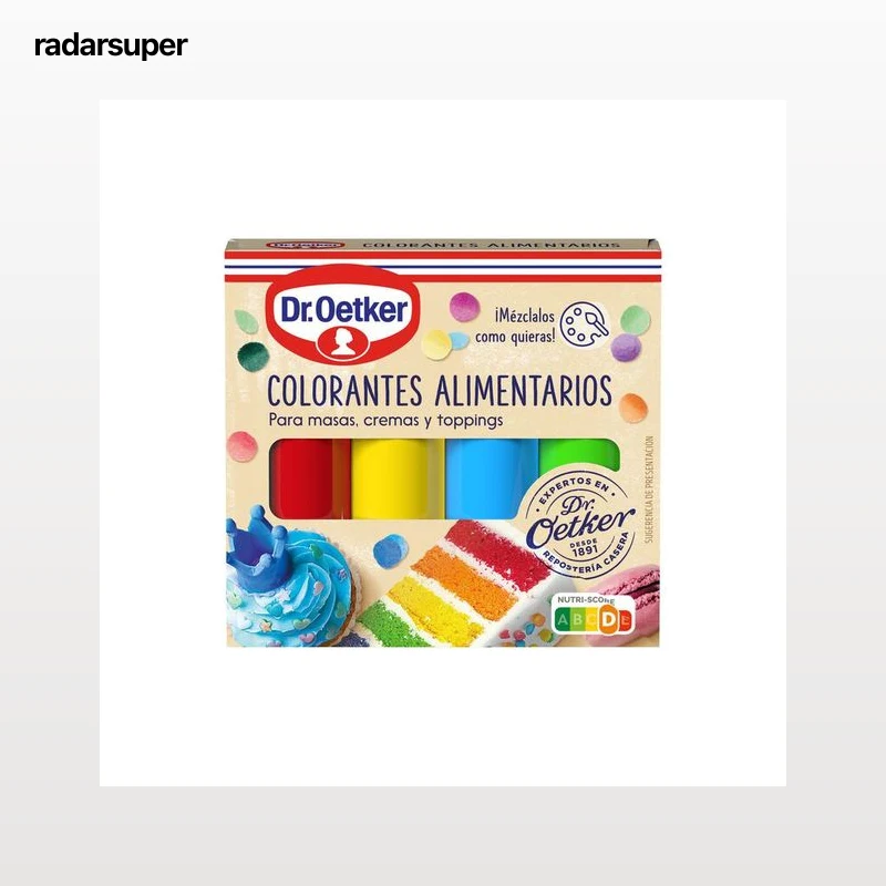 Colorantes alimentarios Dr Oetker 40g