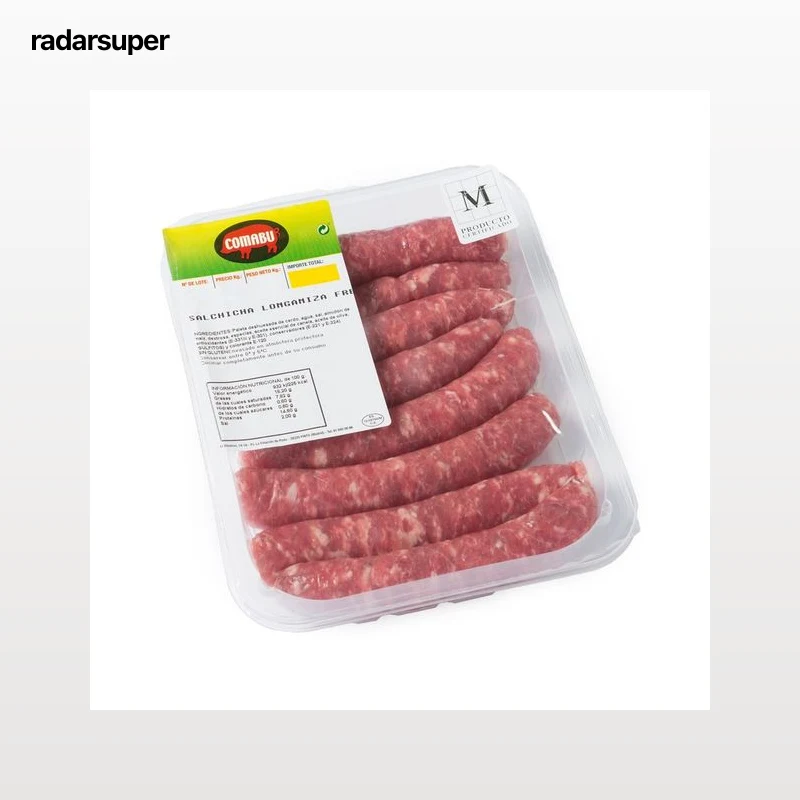 COMABU Salchichas de cerdo frescas 380 g.