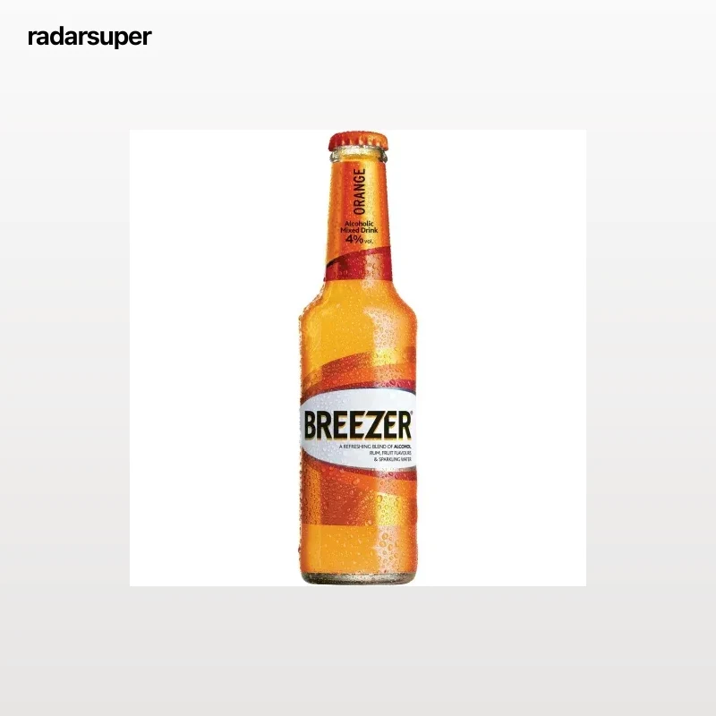 Combinado Bacardí Breezer ron con naranja 27,5 cl.