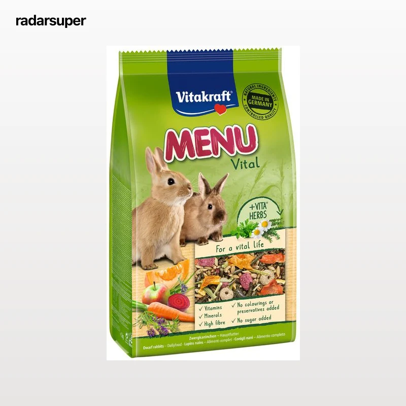 Comida conejo enano Vitakraft Menu Vital 1kg