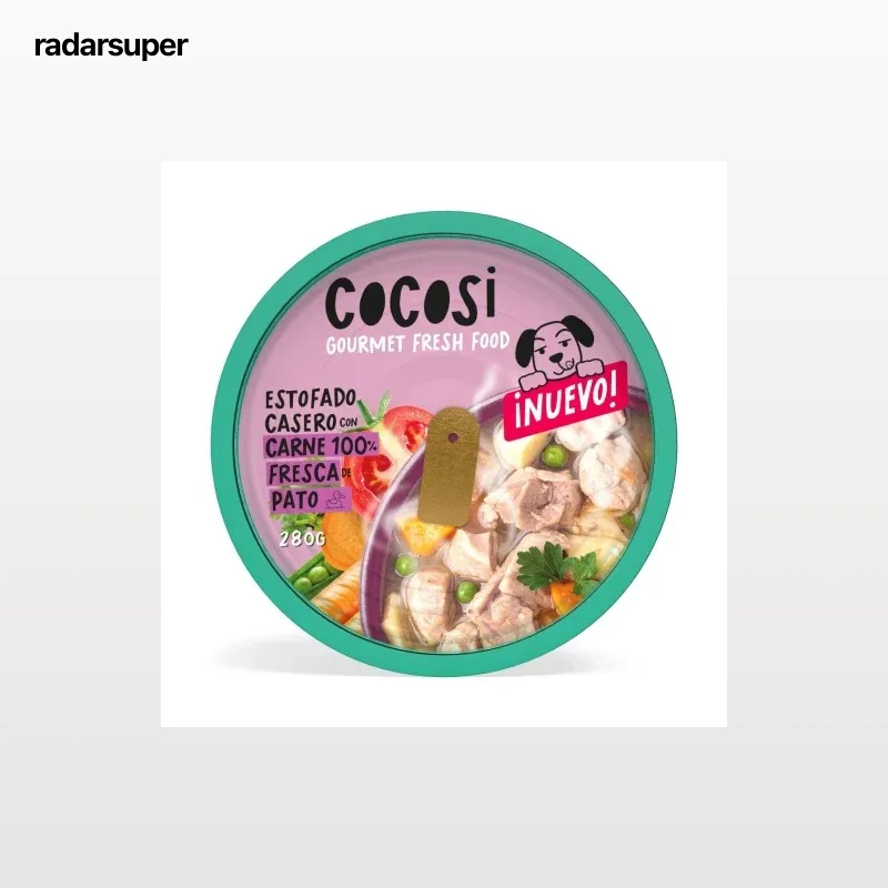 Comida húmeda estofado de pato para perros Cocosi 280 g.