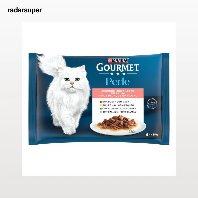 Comida húmeda gato Purina pack 4