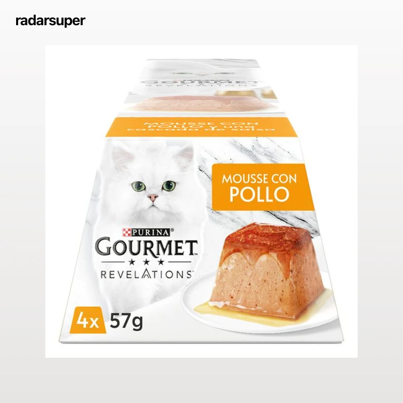 Comida húmeda gato Purina Revelations pollo pack 4