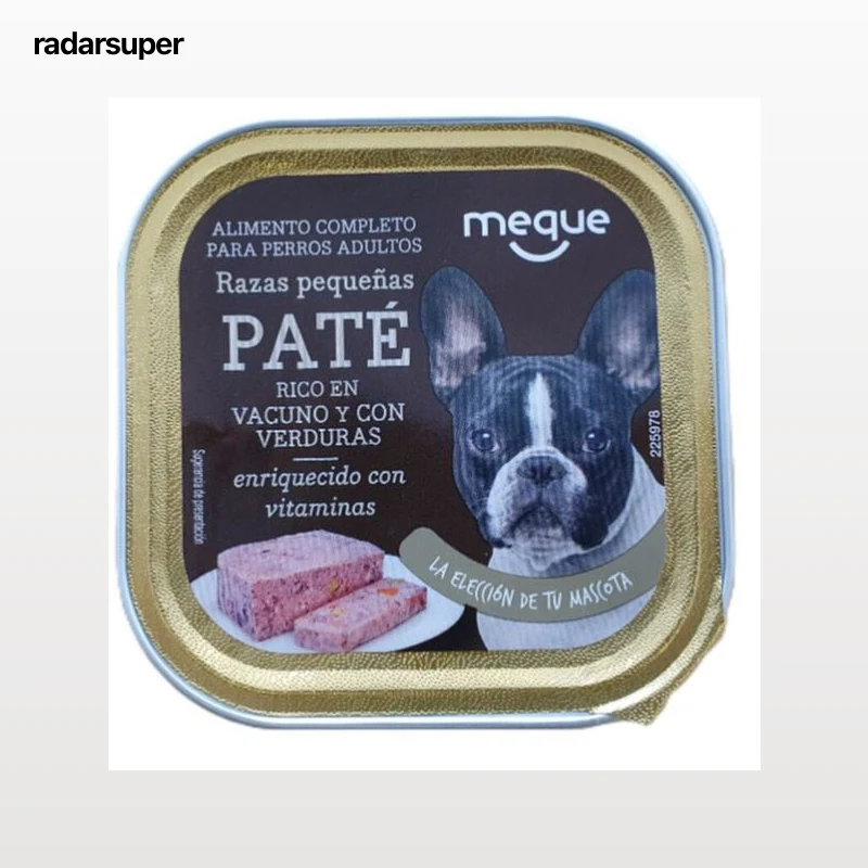 Comida húmeda perro Meque paté mini 150g