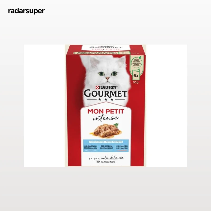 COMIDA HÚMGATO GOURMET MPETIT BACALHAU 6X50G
