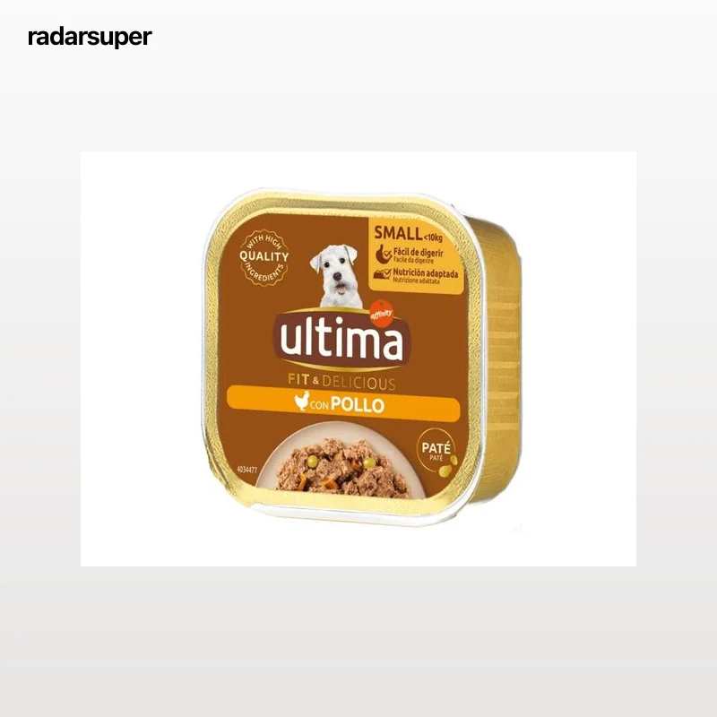 COMIDA HÚMIDA PARA CÃO ULTIMA MINI FIT&DELICIOUS FRANGO 150G