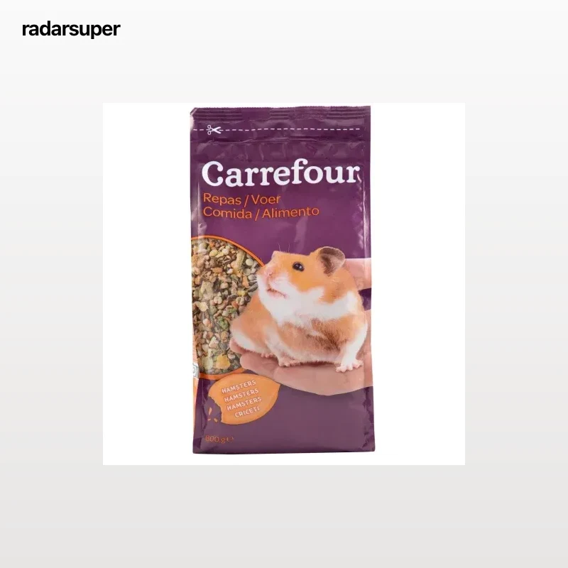 Comida para hámster Carrefour 800g.