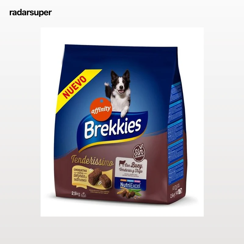 Comida para perros de buey Brekkies Tenderis 2,5kg