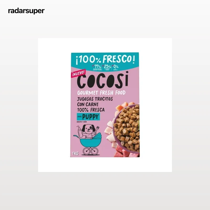 Comida semihúmeda para cachorros Cocosi 1 kg.