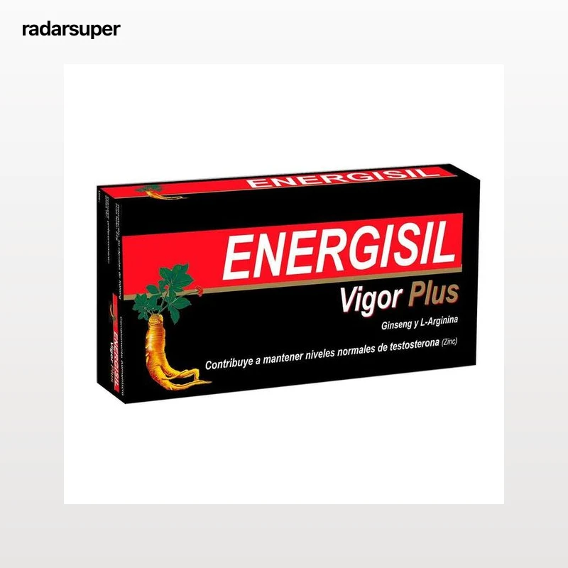 Complemento de alimentación Energisil Vigor Plus 30 cápsulas