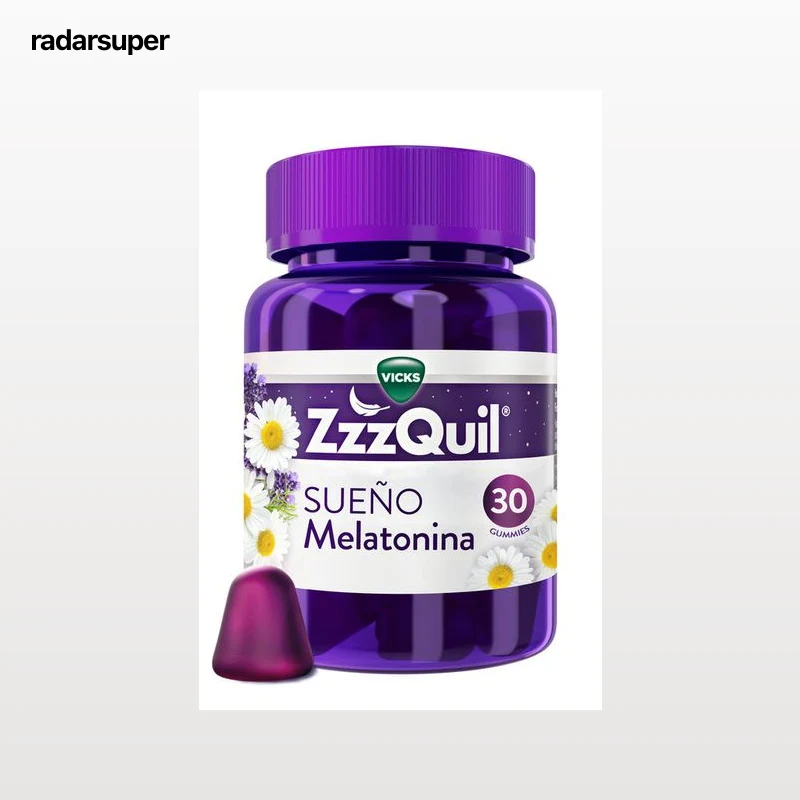 Complemento alimenticio melatonina gummies Zzzquil 90g