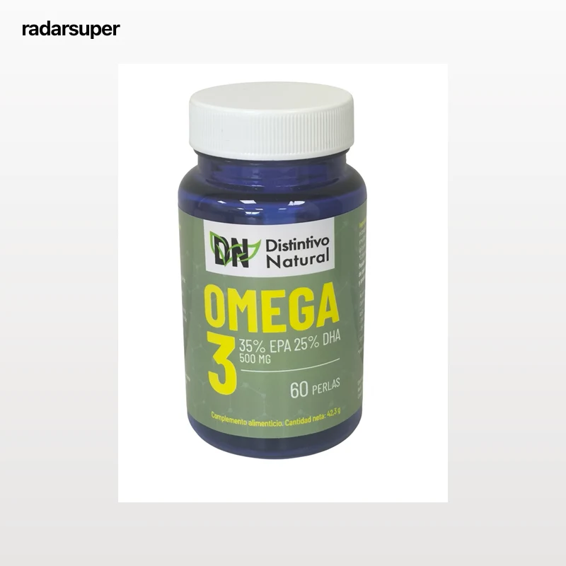 Complemento alimenticio Omega 3 Distintivo Natural 30 cápsulas
