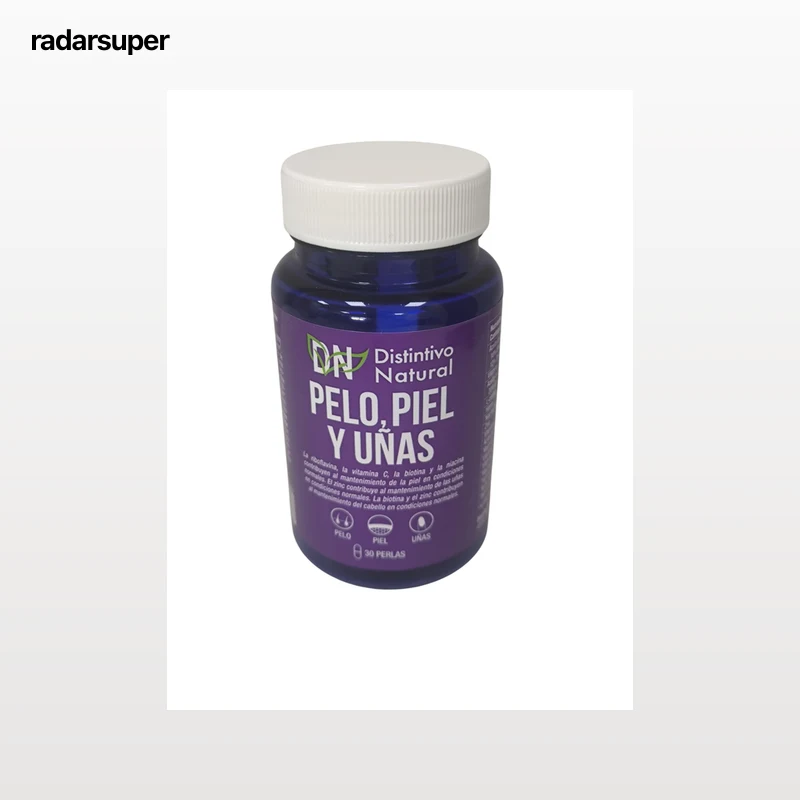 Complemento alimenticio pelo piel y uñas Distintivo Natural 30cap
