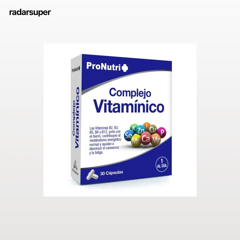 Complemento multivitamínico Pronutri 30 ud.