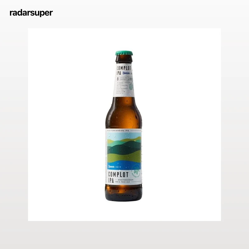 COMPLOT IPA Cerveza premium 8 lúpulos mediterránea 33 cl.