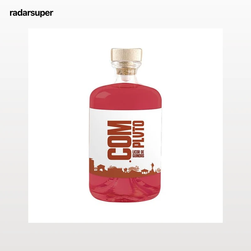 COMPLVTO Licor de guindas del Bierzo, elaborado y embotellado en la Comunidad de Madrid COMPLVTO botella de 70 cl.