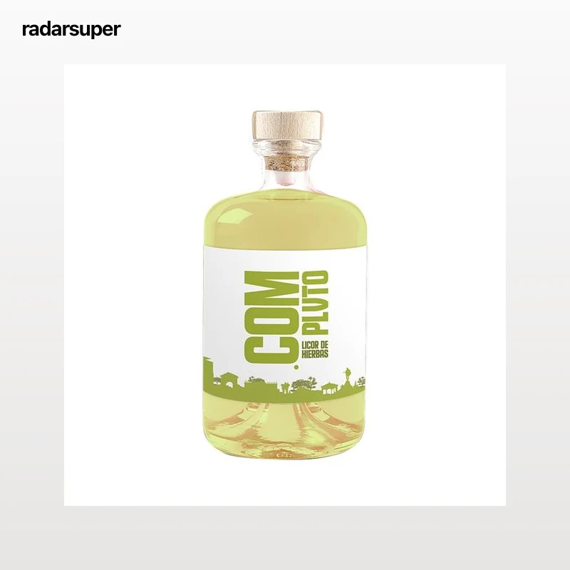 COMPLVTO Licor de hierbas, elaborado y embotellado en la Comunidad de Madrid COMPLVTO botella de 70 cl.