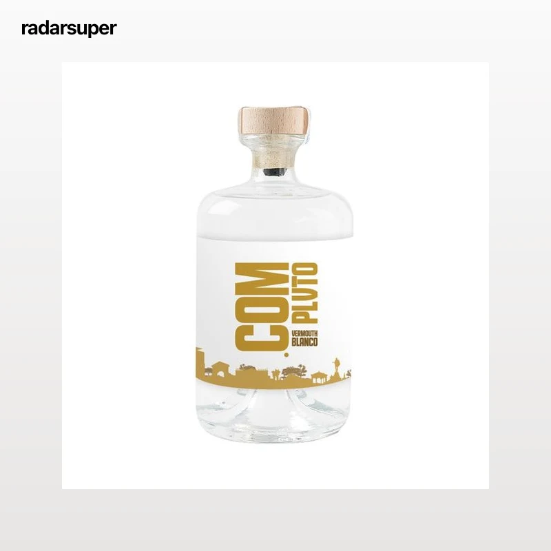 COMPLVTO Vermouth blanco, elaborado y embotellado en la Comunidad de Madrid COMPLVTO botella de 75 cl