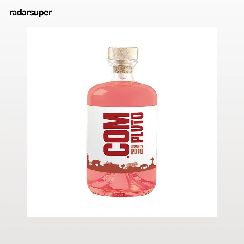 COMPLVTO Vermouth rojo, elaborado y embotellado en la Comunidad de Madrid COMPLVTO botella de 75 cl.