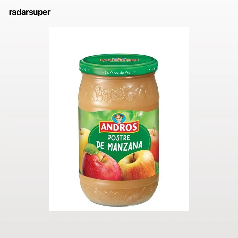 Compota de manzana Andros 750g
