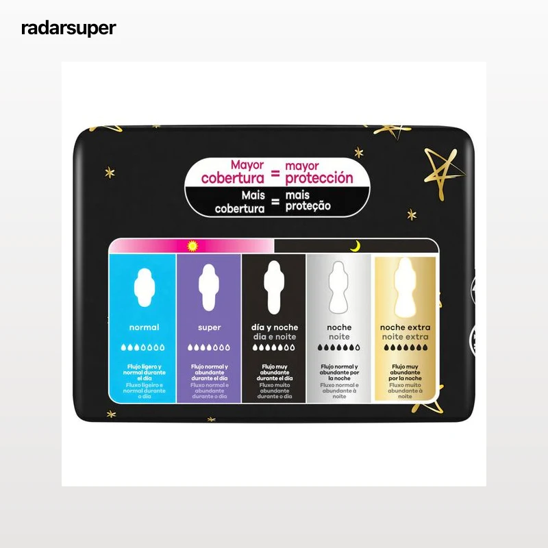 Compresa con alas Ausonia 7 unidades noche Extra Ultrafina