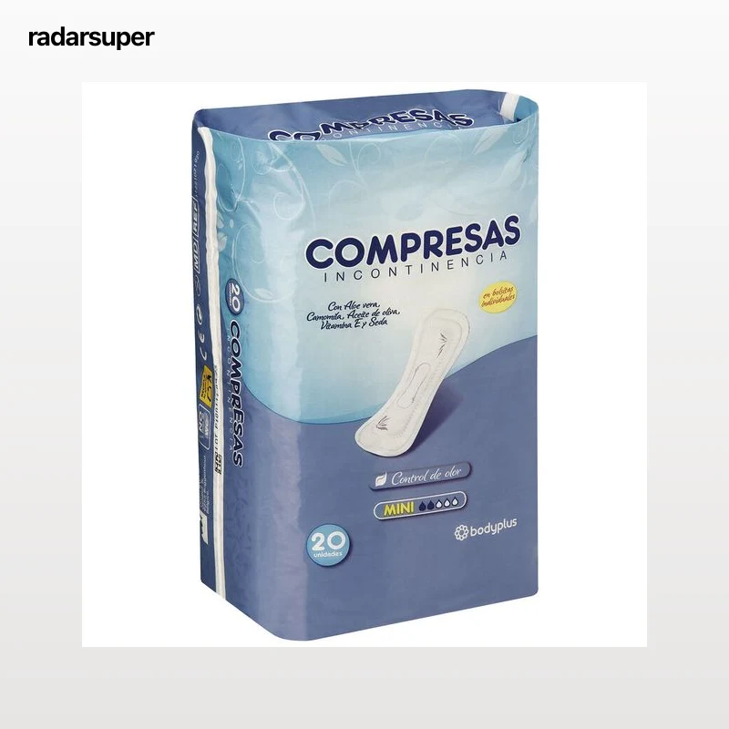 Compresa incontinencia Bodyplus 20 unidades mini