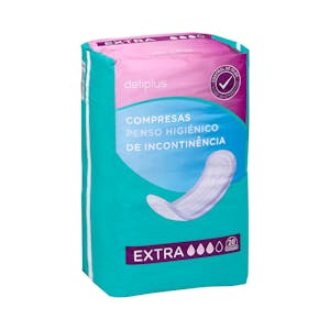 Compresa de incontinencia extra Deliplus sin alas