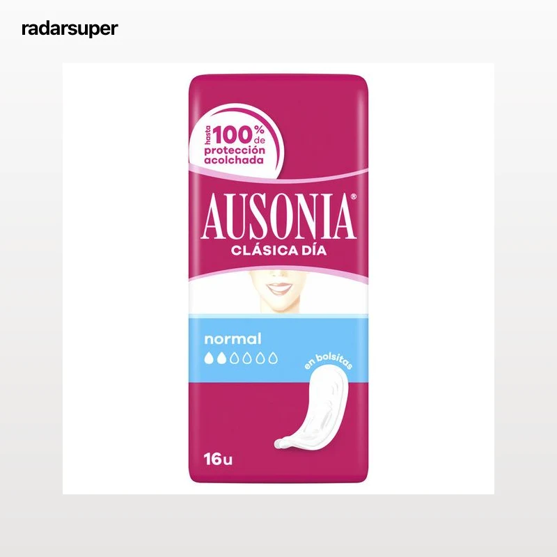 Compresa normal Ausonia 16 unidades