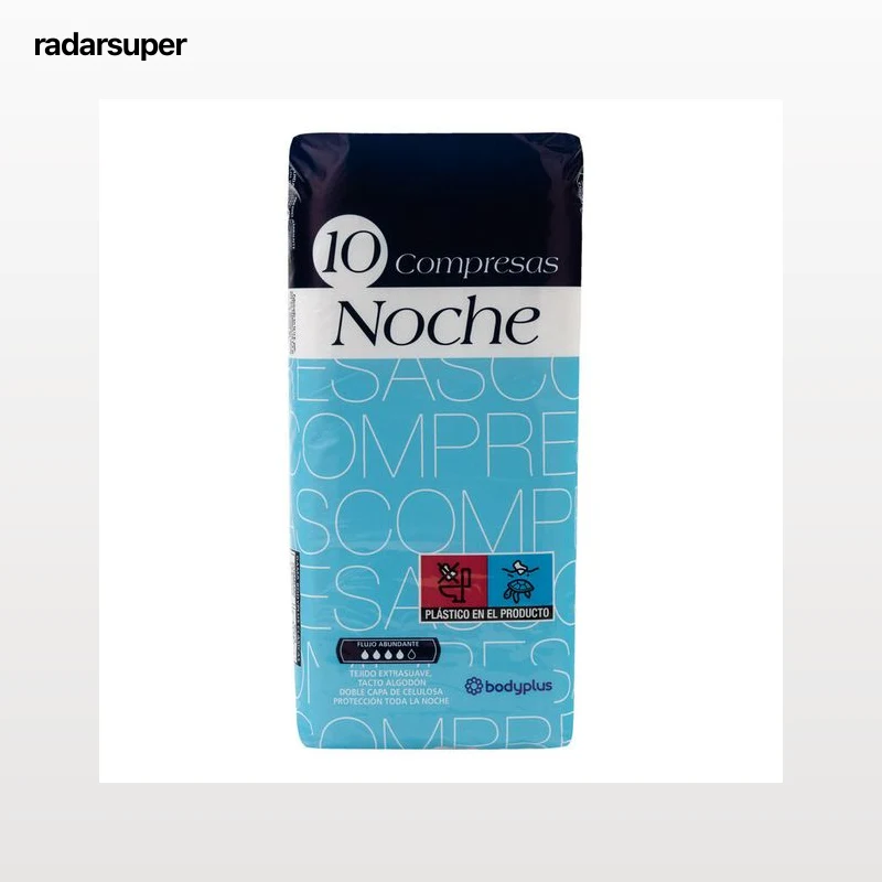 Compresas Bodyplus 10 uds noche