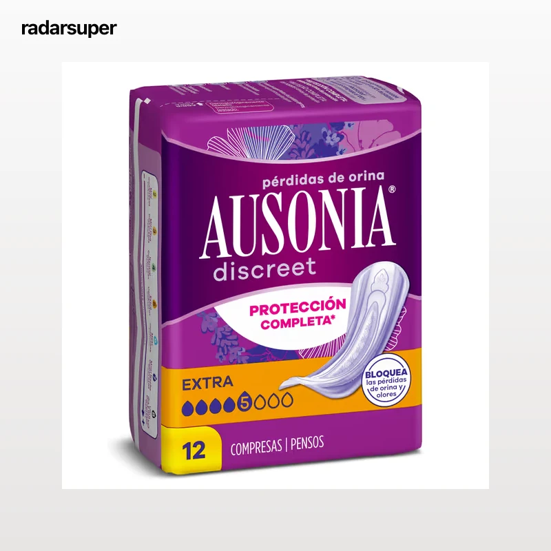 Compresas incontinencia extra Ausonia 12 unidades