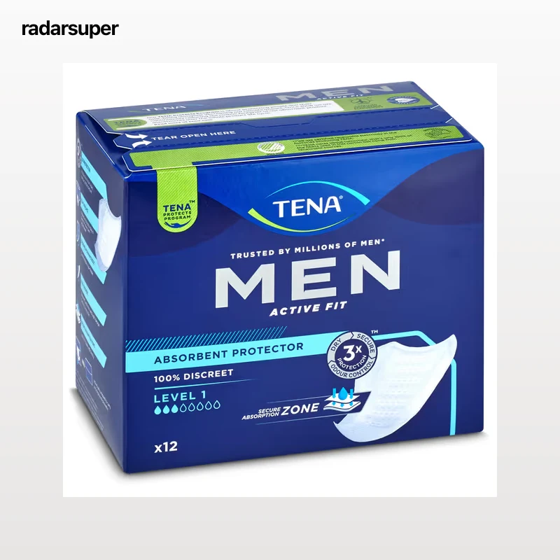 Compresas de incontinencia hombre level 1 Tena 12 unidades