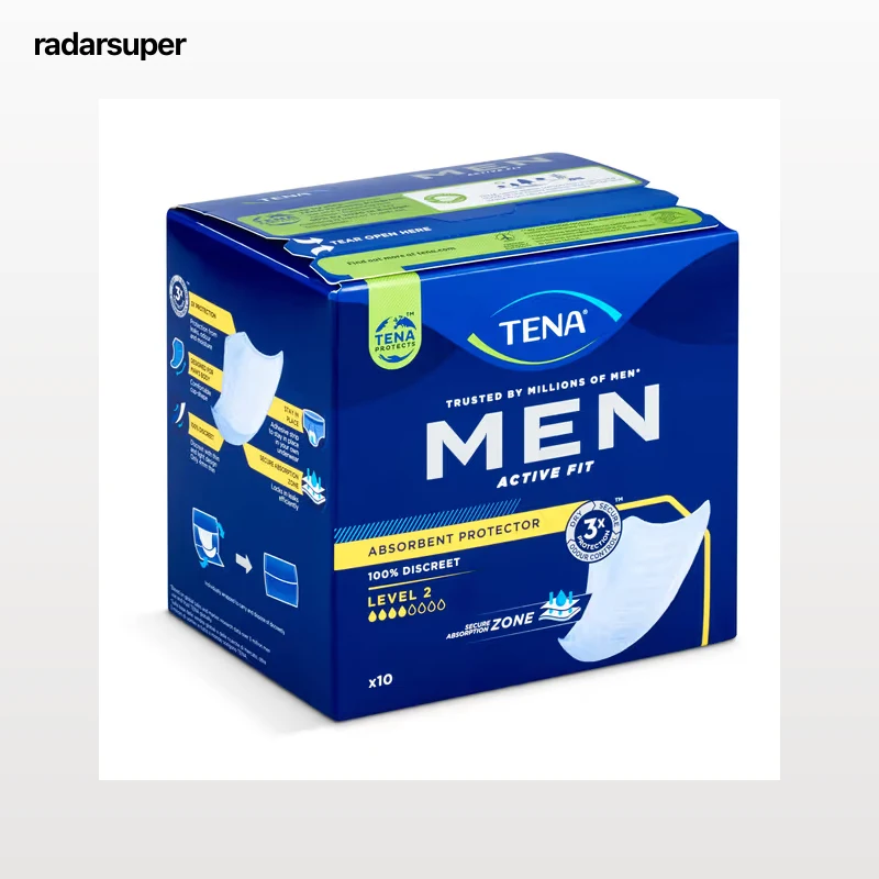 Compresas de incontinencia hombre level 2 Tena 10 unidades