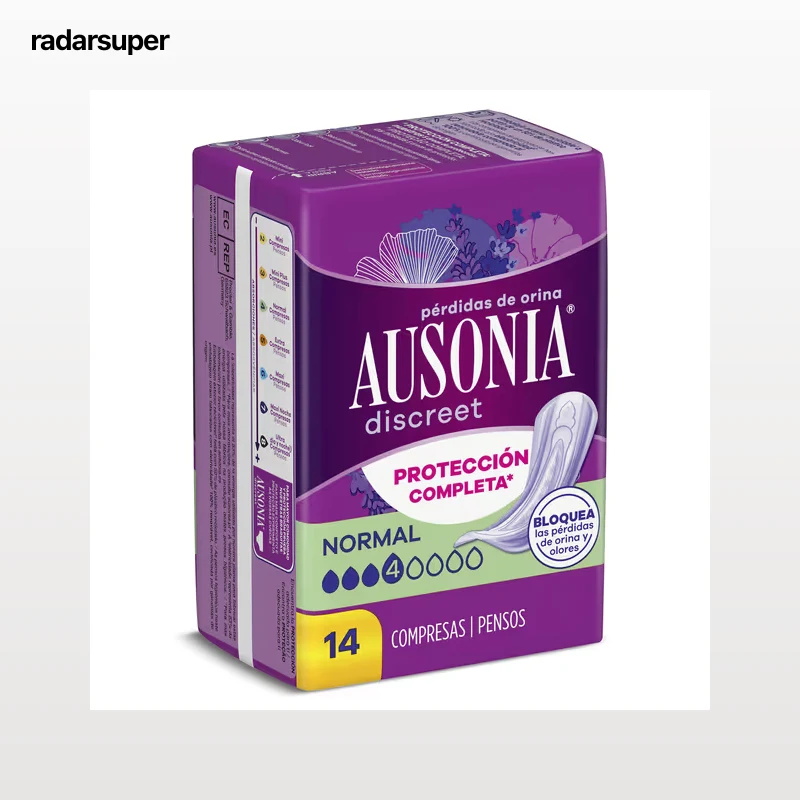 Compresas incontinencia normal Ausonia 14 unidades