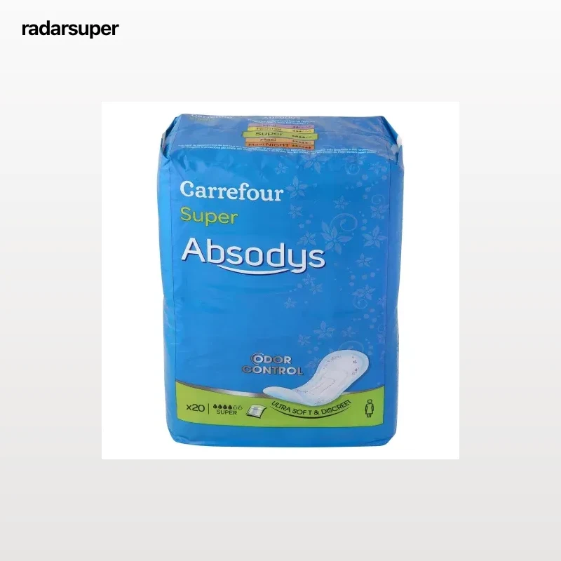 Compresas incontinencia super Absodys Carrefour 20 ud.