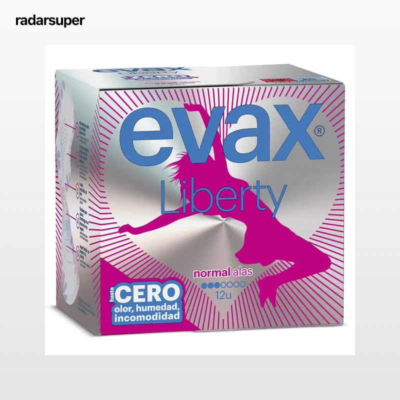 Compresas normal con alas Evax 12 unidades