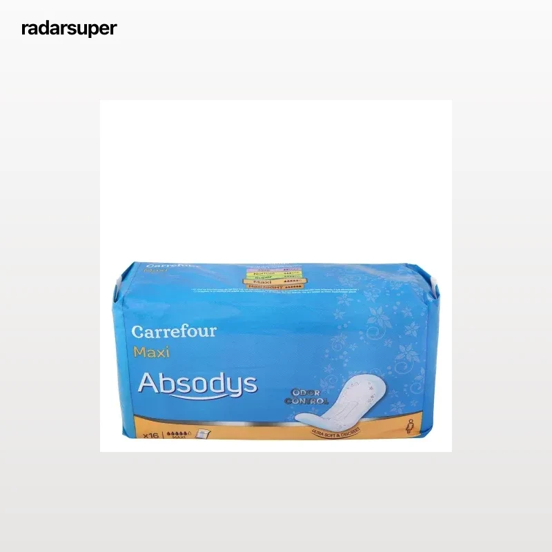 Compresas para incontinencia de orina maxi Absodys Carrefour 16 ud.