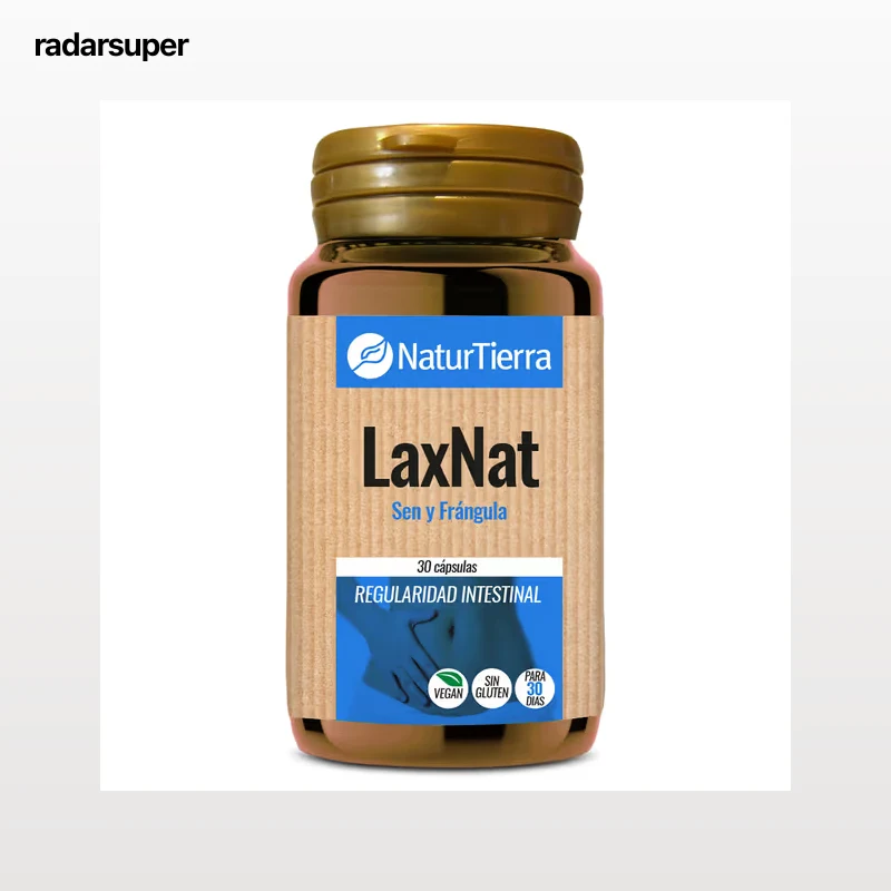 Comprimidos laxantes Natur Tierra 30 unidades