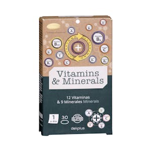 Comprimidos Vitaminas y Minerales