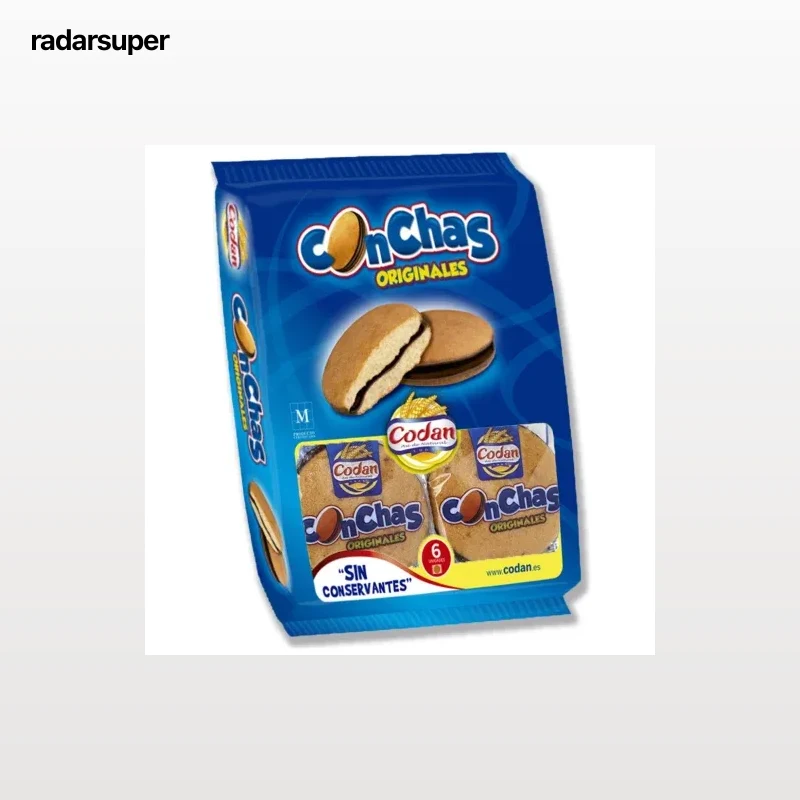 Conchas originales Codan 6 ud.