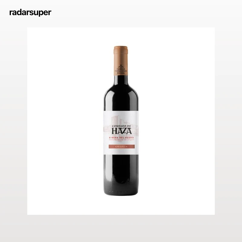 CONDADO DE HAZA  Vino  tinto crianza con D.O. Ribera del Duero botella 75 cl.