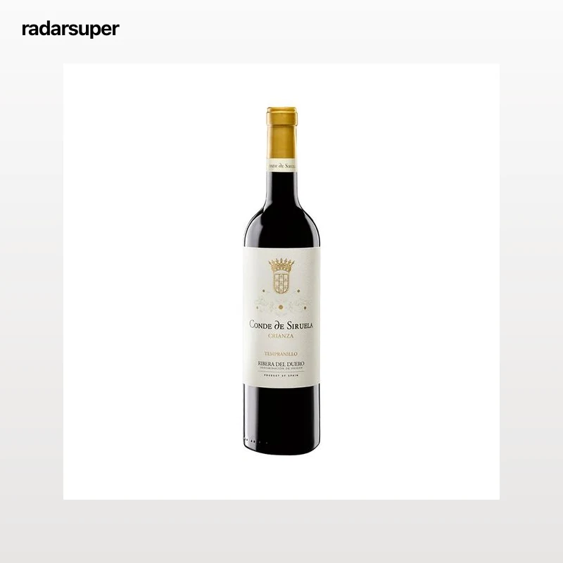 CONDE DE SIRUELA  Vino tinto crianza con D.O. Ribera del Duero botella 75 cl.