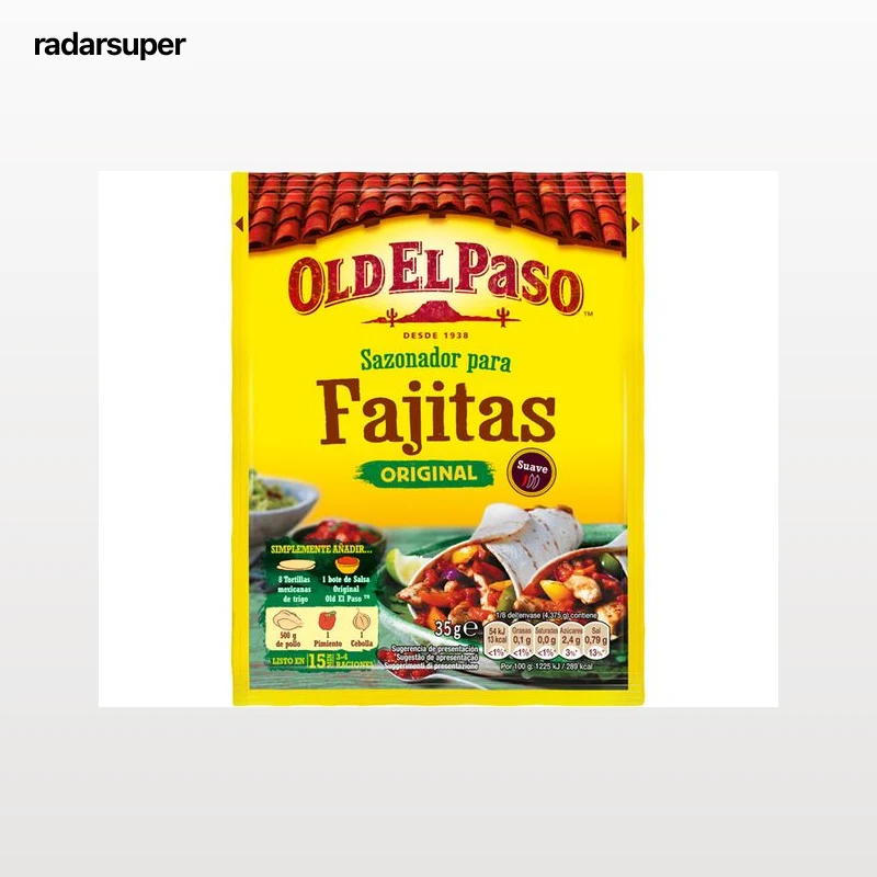 CONDIMENTO OLD EL PASO PARA FAJITAS 30G