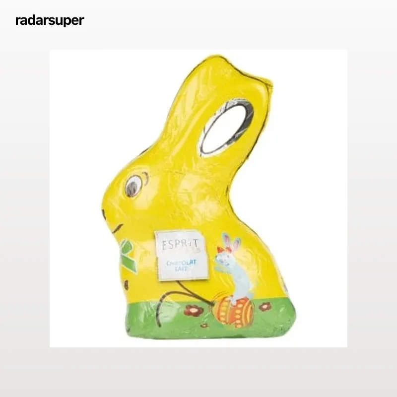 Conejo de Pascua de chocolate con leche Esprit de Fetê 130 g.