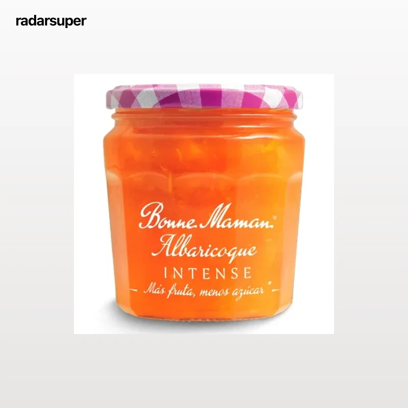 Confitura de albaricoque intense Bonne Maman 335 g.