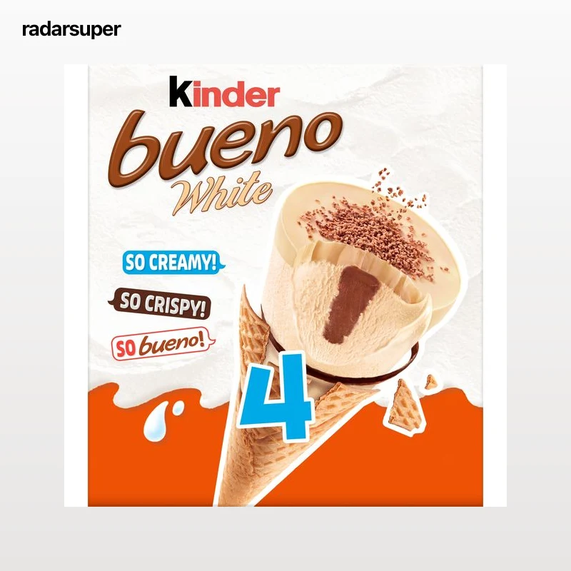 Glaces Cônes Chocolat KINDER BUENO